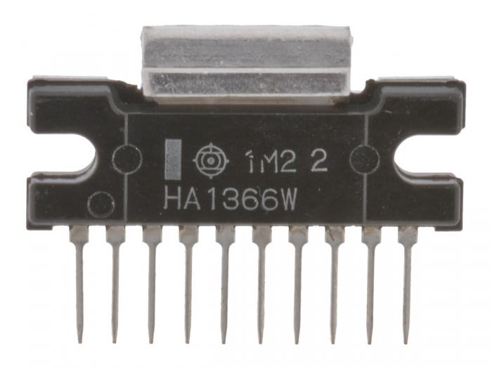 HA1366W SIP-10 Audiofrstrkare 5.5W @ electrokit (1 av 1)