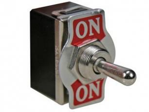 Toggle switch with sign 2-p on-on @ electrokit