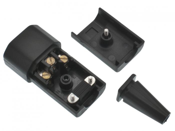 Male connector C14 cable mount @ electrokit (2 of 2)