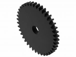 Pinion gear 32P 40T Hitec 24T @ electrokit