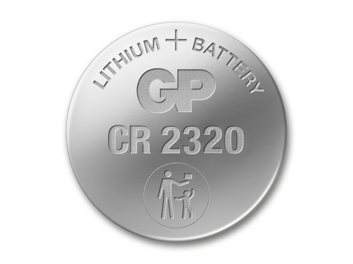 CR2320 battery lithiun 3V GP @ electrokit (1 of 2)