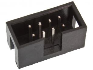 IDC box header PCB 8-p 2.54mm @ electrokit
