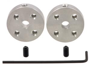 Universal hub ø4mm - 2-pack @ electrokit