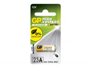 23A alkaliskt batteri 12V GP @ electrokit