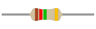 Resistor 1W 5% 1.2Mohm (1M2) @ electrokit