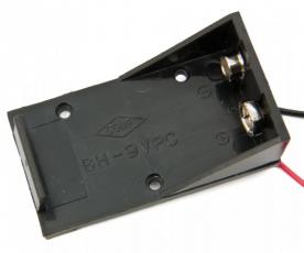 Battery holder 9V @ electrokit