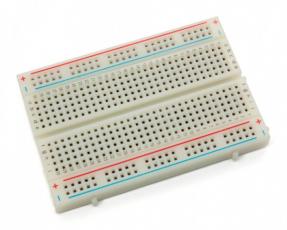 Solderless Breadboard 400 tie-points @ electrokit