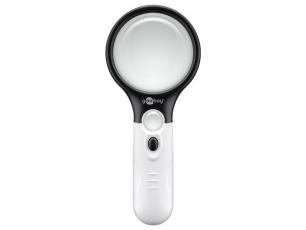Magnifier with LEDs @ electrokit