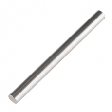 Shaft stainless steel 1/4" x 3" - D-shaped @ electrokit