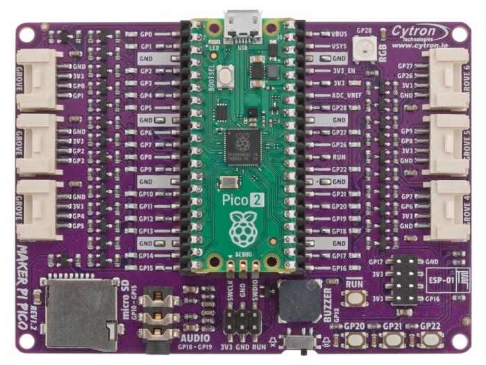 Maker Pi Pico - Raspberry Pi Pico 1/2 for Beginners @ electrokit (3 of 8)