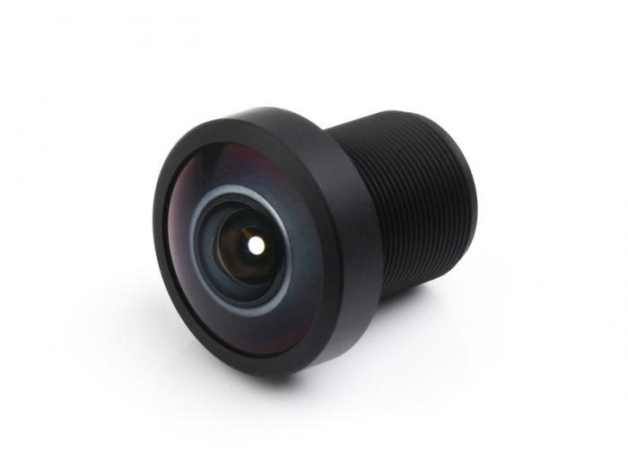 2.7mm fisheye-lins fr Raspberry Pi kameror med M12-fste @ electrokit (1 av 9)