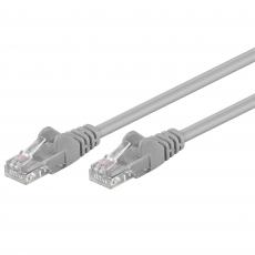 UTP Cat5e patch cable 0.25m grey CCA @ electrokit