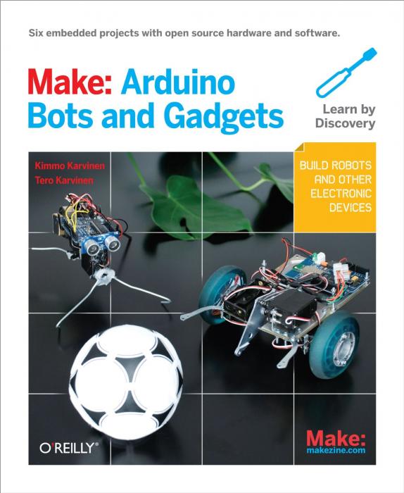 Make: Arduino Bots and Gadgets (bok) @ electrokit (1 av 1)