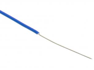 Hookup wire 0.05mm² 50m blue @ electrokit