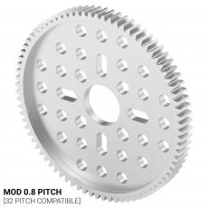 Gear MOD 0.8 80T ø14mm @ electrokit