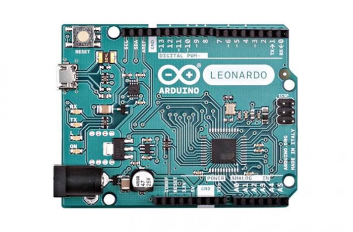 Arduino Leonardo med kontakter @ electrokit (3 av 3)