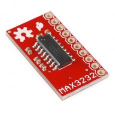 MAX3232 monterad på kort @ electrokit