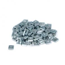 Mutter M3 5.5x5.5mm (50-pack) @ electrokit