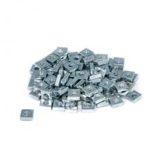 Nut M3 5.5×5.5 (50-pack) @ electrokit