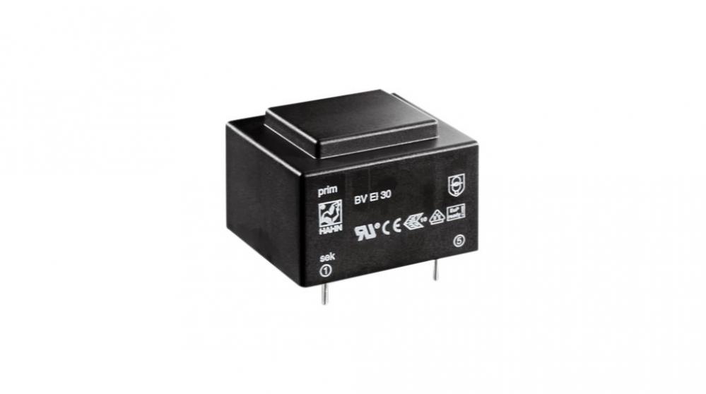 Trasformatore TNE 7767 230V A 12V &ndash; 2,3VA, Montaggio PCB, Rivestito