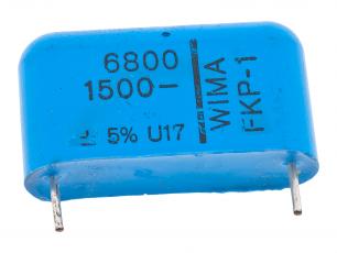 Kondensator 6800pF 1500V 22.5mm @ electrokit