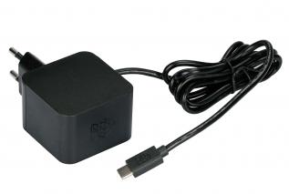 Power Supply 27W USB-C PD Raspberry Pi 5 black @ electrokit