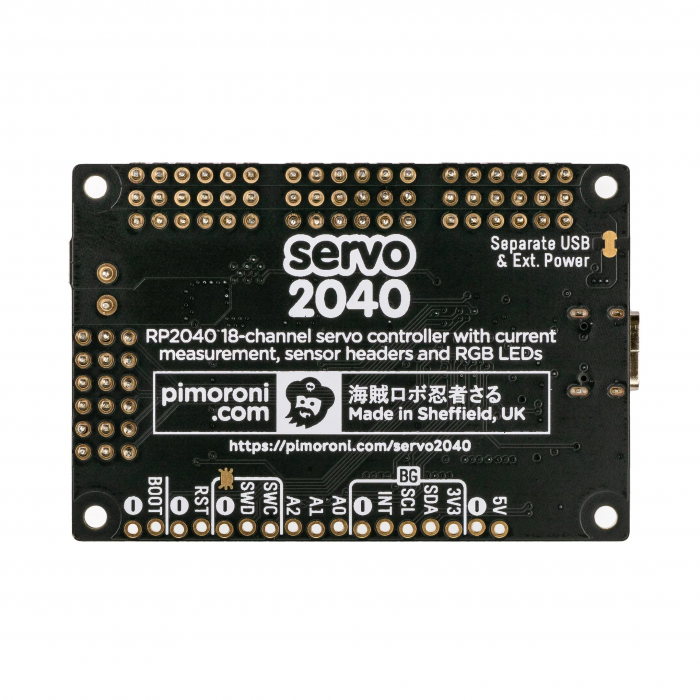 Servo 2040 - Servokontroller 18-kan @ electrokit (2 av 5)