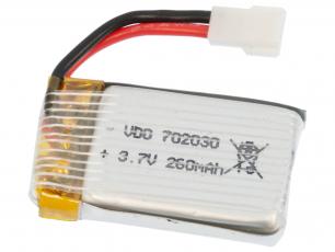 Battery LiPo 3.7V 260mAh @ electrokit