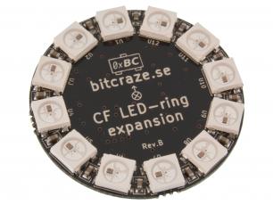 Crazyflie 2.0 - LED-ring 12x RGB-lysdioder @ electrokit
