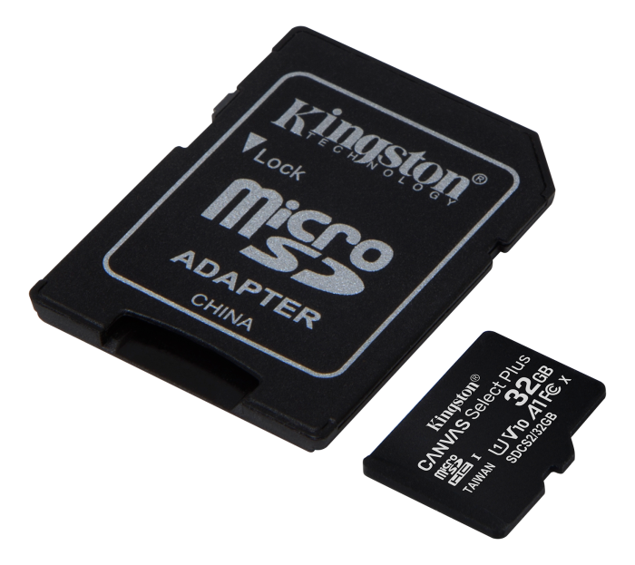Minneskort microSDHC 32GB Klass 10 A1 @ electrokit (1 av 1)