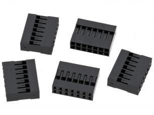 Contact housing 2.54mm 2x7-pin 5-pack @ electrokit