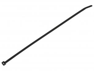 Cable tie 203mm x 3.6mm black 100pcs @ electrokit