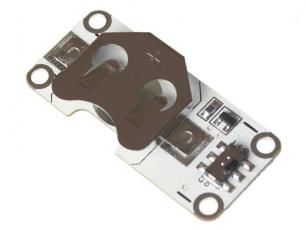 Battery holder CR2032 with light sensor @ electrokit