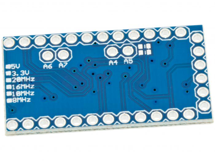 Utvecklingskort ATMEGA328P Pro Mini 3V-kompatibelt @ electrokit (2 av 3)