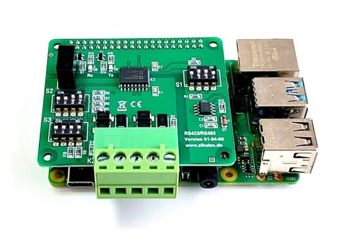 RS422 / RS485 HAT for Raspberry Pi @ electrokit (3 of 4)