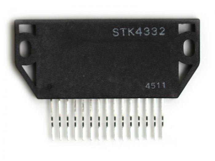 STK4332 Stereo Audio Amplifier 2x5W @ electrokit (1 of 1)