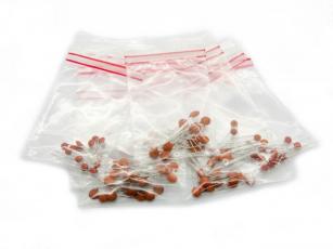 Capacitor kit ceramic 108 pcs @ electrokit