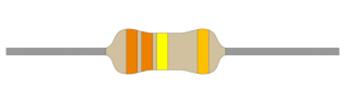 Resistor 1W 5% 330kohm (330k) @ electrokit