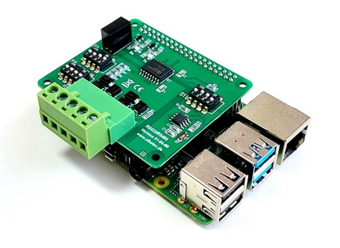 RS422 / RS485 HAT for Raspberry Pi @ electrokit (4 of 4)