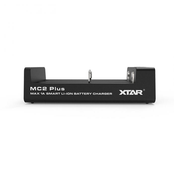 Batteriladdare Li-Ion 2A fr 2x 18650 Xtar MC2 Plus @ electrokit (4 av 7)