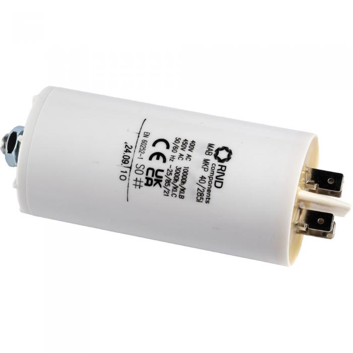 Motorkondensator 35uF 450VAC @ electrokit (1 av 1)