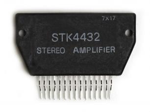 STK4432 Stereo Audio Amplifier 2x25W @ electrokit