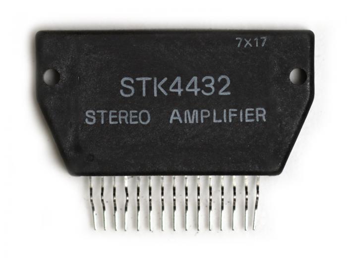 STK4432 Stereo Audio Amplifier 2x25W @ electrokit (1 of 1)