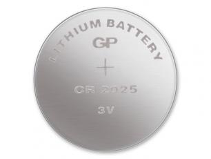 CR2025 batteri litium 3V GP @ electrokit