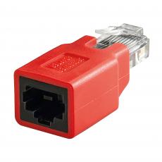 Korskopplingsadapter RJ45 @ electrokit