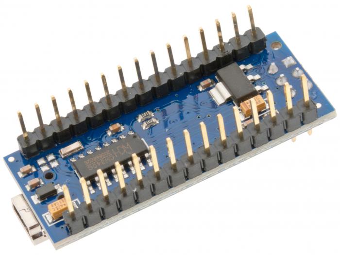 Microcontroller ATMEGA328P Nano compatible - assembled @ electrokit (2 of 2)