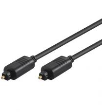 Toslink cable 5mm 0.5m @ electrokit