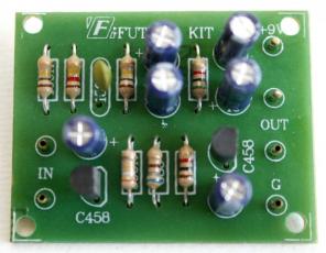 Preamplifier for dynamic microphome @ electrokit