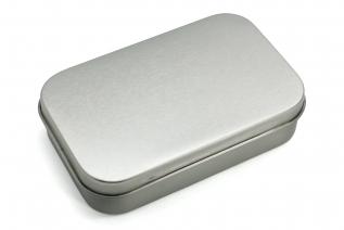 Metal enclosure "mint tin" 95x60x22mm @ electrokit