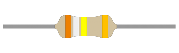 Resistor 1W 5% 390kohm (390k) @ electrokit (1 of 1)